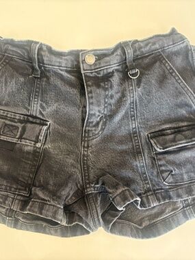 Mid Rise Wild Fable Black Denim Shorts Size small